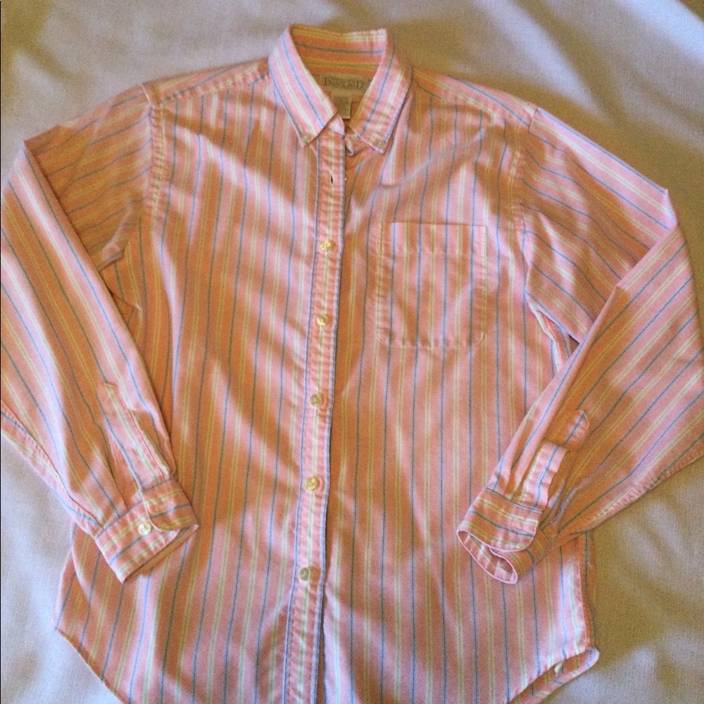 Lands end button down Oxford shirt